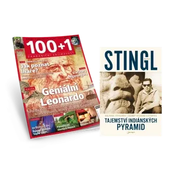 Časopis 100+1 zahraniční zajímavost - Předplatné na 2 roky se Speciály a knihou Tajemství indiánských pyramid (od č. 2/2026)