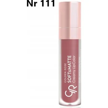 Rtěnka Rtěnka Golden Rose růžová, odstíny hnědé a béžové, matná, tekutá