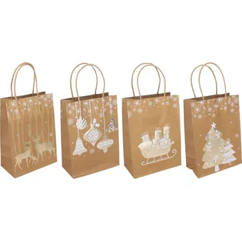 Dárková taška Dárková taška M 21x27x11 cm VÁNOCE