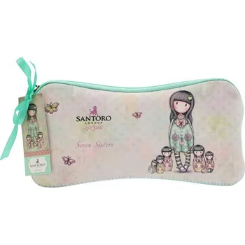 Penál Neoprenový penál Santoro London - Seven Sisters, rozměry: 22 x 10 x 1 cm