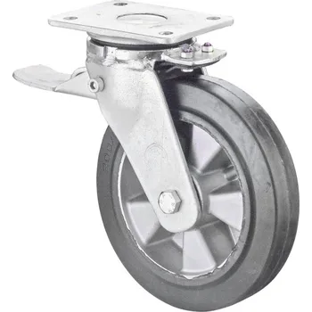 Kolečko Těžkotonážní kolečka - otočná s brzdou MI-RR120.B80.250