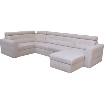Sedací souprava Rozkládací rohová sedačka TARGET U krémová