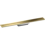 AXOR Drain vrchní sada sprchového žlabu 700 pro montáž ke stěně, leštěný vzhled zlata 42525990