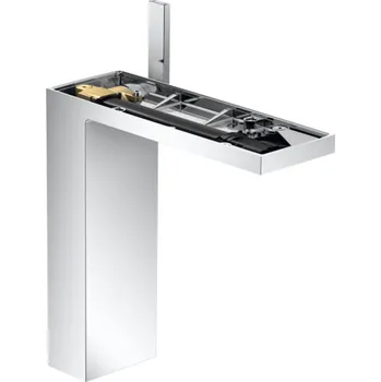Vodovodní baterie AXOR MyEdition páková umyvadlová baterie 230 pro umyvadlové mísy s odtokovou soupravou Push-Open bez destičky, chrom 47022000