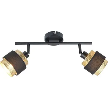 Bodové svítidlo ITALUX SPL-95820-2 Renez stropní bodové svítidlo/spot 2xE14 černá, zlatá