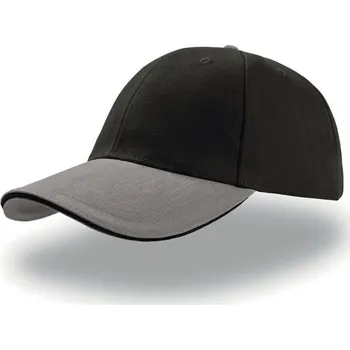 Kšiltovka Čepice kšiltovka ATLANTIS Liberty Sandwich, šedo-černá