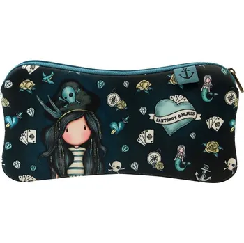 Penál Neoprenový penál/pouzdro Santoro London - Black Pearl