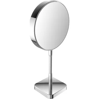 Zrcadlo Emco Cosmetic mirrors Prime - Stojící holicí a kosmetické zrcadlo, 3 a 7 násobné zvětšování, chrom 109500116
