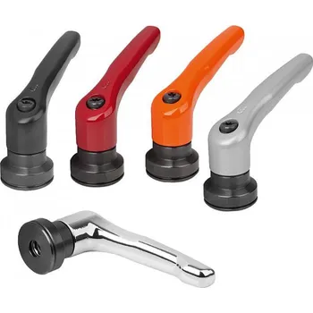 Nábytkové kování Upínací páky ze zinku s vnitřním závitem a zesilovačem upínací síly 06450-10-2083