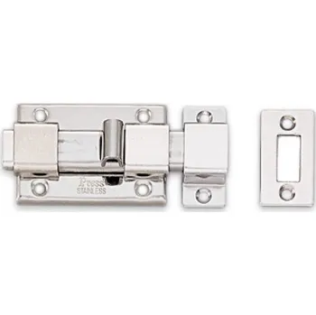 Nábytkové kování Závora nerezová KR65