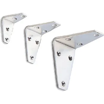 Nábytkové kování Konzola nerezová SV-80M