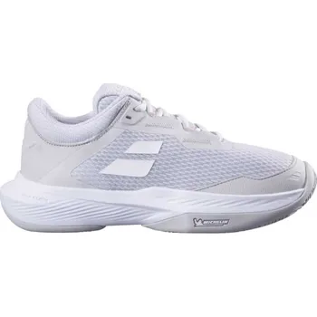 Pánská tenisová obuv Dámská tenisová obuv Babolat SFX 4 CLAY W 7.5 Šedá, Bílá