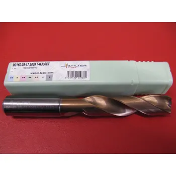 Příslušenství k nářadí Monolitní tvrdokovový vrták 17,5 mm DC160-05-17.500A1-WJ30ET WALTER
