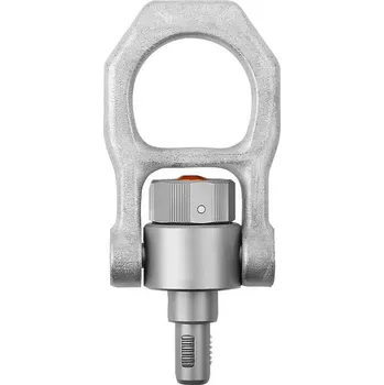 Samosvorný závitový nosný čep z nerezové oceli, s otočným závěsným okem 07785-06-10