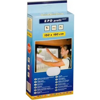 Síť proti hmyzu Pgum-Sill Síť pro hmyzu 1,5 x 1,8m černá PROFI