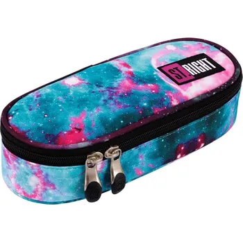 Penál Penál oválný Nebula, rozměry: 230 x 105 x 55 mm