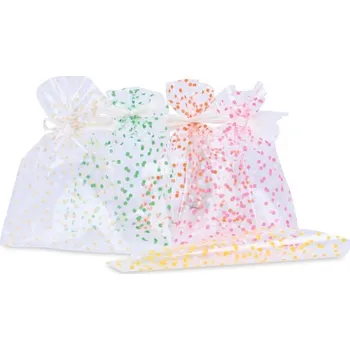 Sáček celofan 16x25 cm Tečky