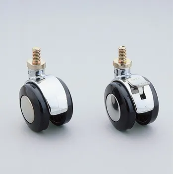 Nábytkové kování Dvojitá kolečka, šroubovací DS-40-3