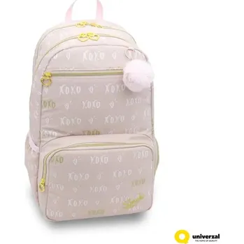 Školní batoh Školní batoh anatomický SMASH, růžový XOXO, rozměry 48 x 40 x 18 cm