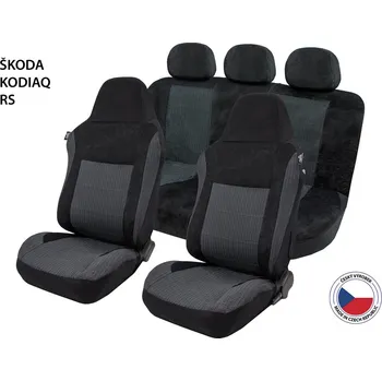 Potah sedadla Cappa Autopotahy Perfetto AL Škoda Kodiaq RS černá