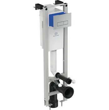 WC sada Vima - Instalační modul pro WC, výška 1120 mm + tlačítko + úchyt, ECO Frame