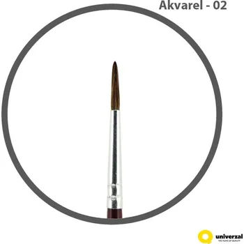 Umělecký štětec Štětec č. 2 kulatý UNI LINE