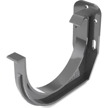 okap Plastový žlabový hák čelní PVC 75 mm ATRACIT (Žlabový hák)