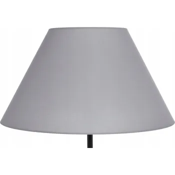 Stínidlo Stínidlo na lampu, kuželové, E27, šedé (špinavá), Bavlna, 25x50, výška 27 cm, MIRANO