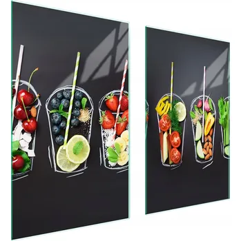 Obraz Skleněná ochranná deska na sporák 75x52 Ovoce