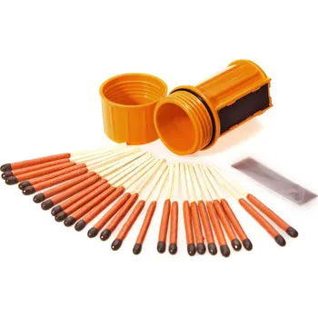 Podpalovač UCO zápalky Stormproof Container Orange - 25 ks