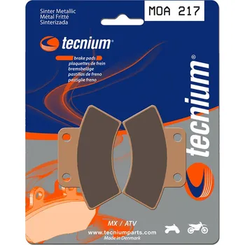 Nářadí na motocykly Brzdové destičky TECNIUM MX/ATV ze slinutého kovu - MOA217 MOA217