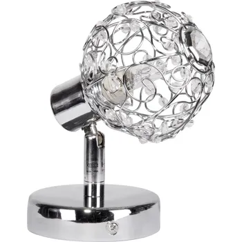 Nástěnné svítidlo Nástěnné svítidlo Collar moderní nastavitelný chrom glamour do ložnice a předsíně CANDELLUX