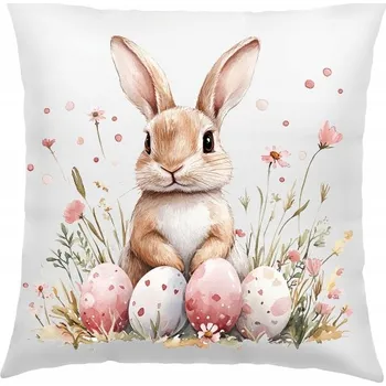 Povlak na dekorativní polštářek Velikonoce POVLAK NA POLŠTÁŘ 40X40CM BAREVNÉ POSZEWKA