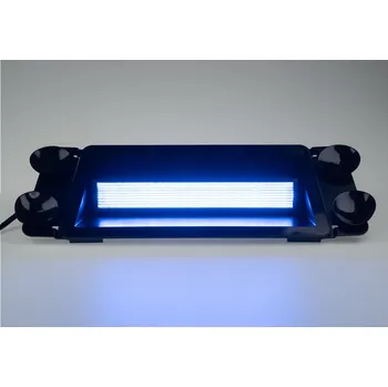 Maják PREDATOR LED vnitřní, 24x LED 1,5W, 12/24V, modrý, ECE R65