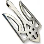 Drakkaria TRYZUB státní znak Ukrajiny, stříbrný přívěsek, Ag 925