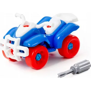 autíčko Stavebnice Transportní Čtyřkolka 24 dílů, plážové auto, vozidlo