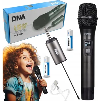 Mikrofon Mikrofon DNA + UHF přijímač sada
