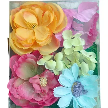 umělá květina Umělé květy pro dekoraci, sada květin pro dekorace, květiny na věnec