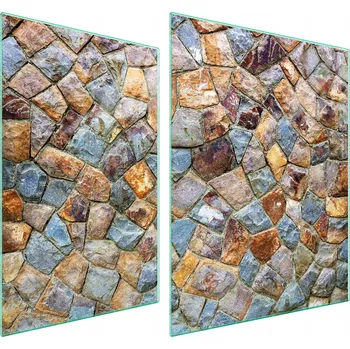 Obraz Skleněná ochranná deska na sporák 70x52 Mozaika