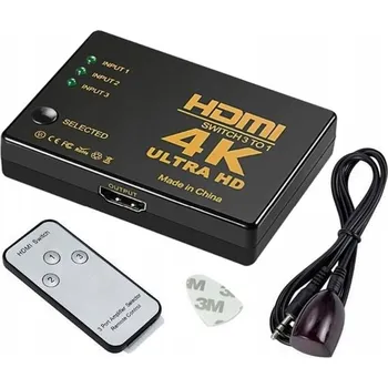 Video kabel Kabel Interlook HD-4K-Black HDMI - HDMI 0,3 m