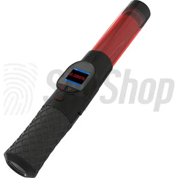 Alkohol tester Kvalitní alkoholtester Alcovisor AlcoTorch bez náustku pro profesionální použití, poskytuje kontrolu bez foukání, Verze AlcoTorchV6 ALCOVISOR