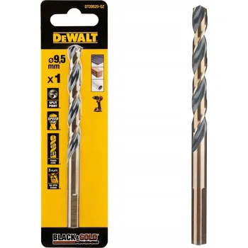 Vrták Vrták do kovu Dewalt BLACK GOLD 9,5 mm