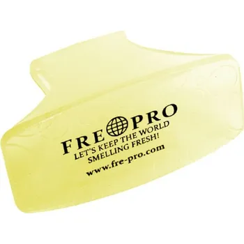 Drogerie FRE-PRO Bowl Clip - vonná závěska pro dámská WC - citrus/žlutá 12ks/karton