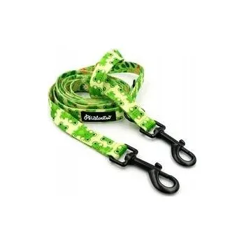 Vodítko pro psa Vodítko pro psa Zelené žabky 300 cm