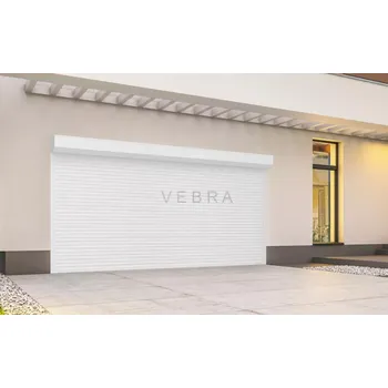 Garážová vrata Polfendo - RH 77 - 9010_Bílá Hliník/Bílá