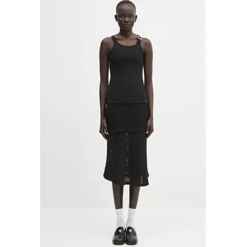 Dámské šaty Šaty Wales Bonner Serenity, S, černá, 99X