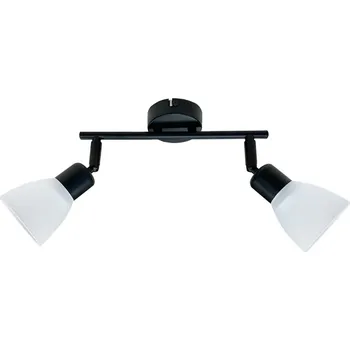 Nástěnné svítidlo Stropní / nástěnné bodové svítidlo COSTA - 2xE14, 40W, černé / bílé