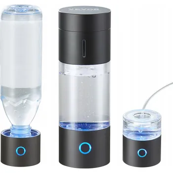 Zabezpečení domácnosti VEVOR Generátor lahví 3000 MAH Funkce samočištění Sklo Borosilikátové