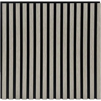 ALFIstyle.cz Akustický panel s dřevěnou dýhou 60 x 60 cm 1 m2 Dub šedý