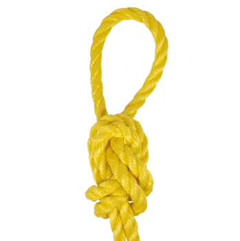 Železářství PP lano stáčené 12mm žluté